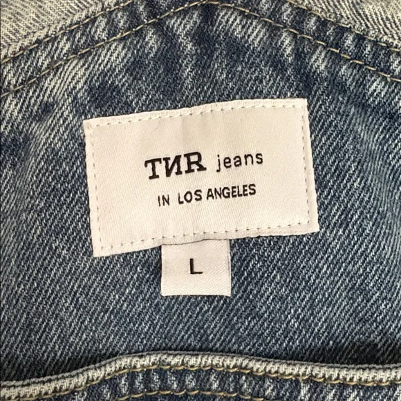 TNR Jeans Blue Denim Overall Dress NWTs!! - Picture 2 of 9